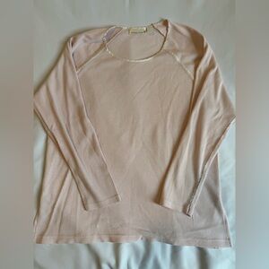 Victoria's Secret Light Pink Long Sleeve Top